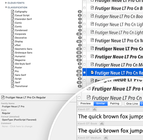 Similar suggestions and new category navigation.